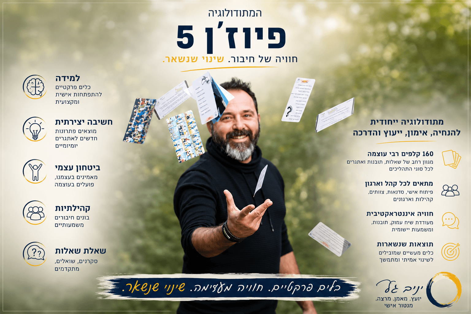 Fusion 5 המתודולוגיה שמחברת בין אדם, חשיבה, קהילה ותוצאות
